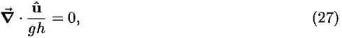 [bold del]-vector �((<b>�</b>)/<i>g</i><i>h</i>) = 0,